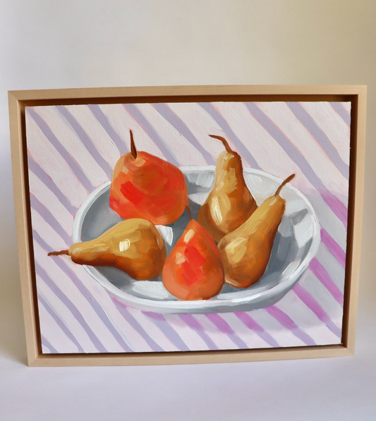 Pears in a Bowl