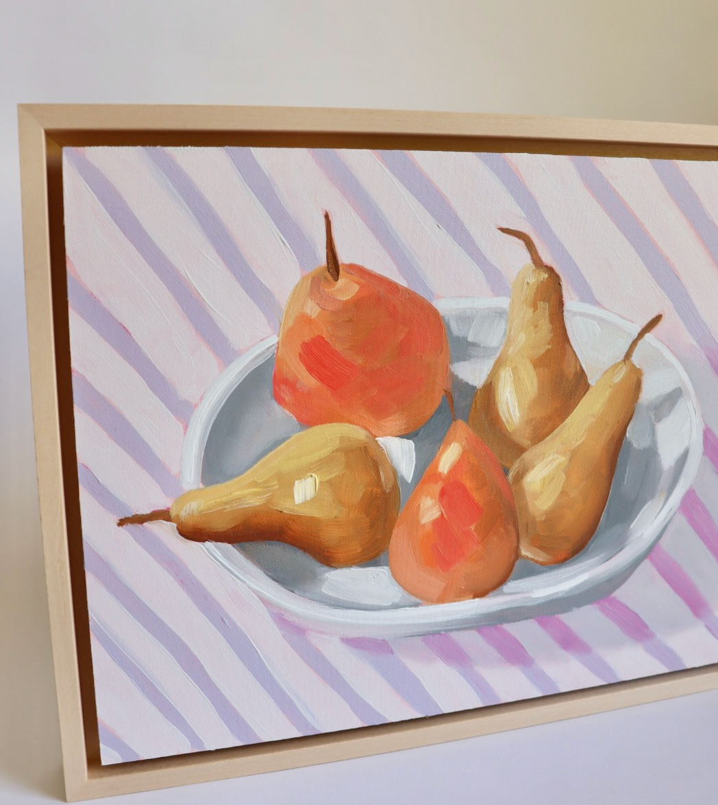 Pears in a Bowl