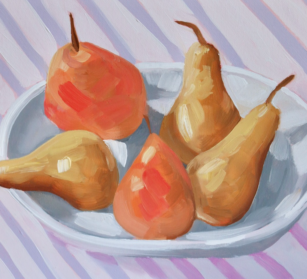 Pears in a Bowl