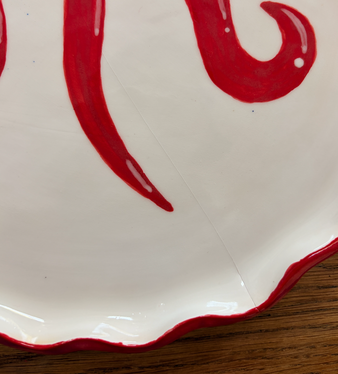 Chilli Plate (Wavy)
