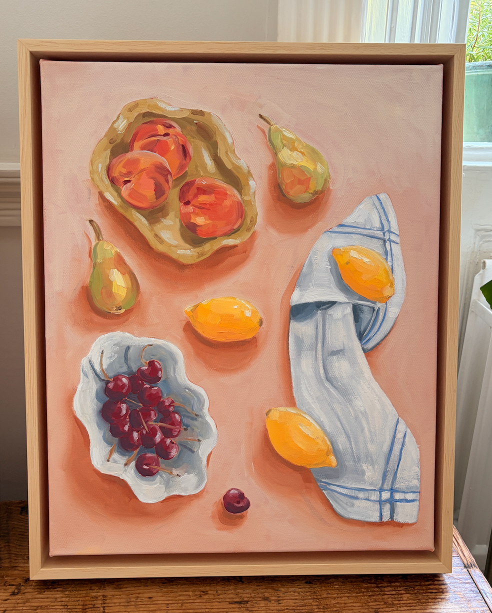 'Nourished' - Ceramic Series, Painting #2